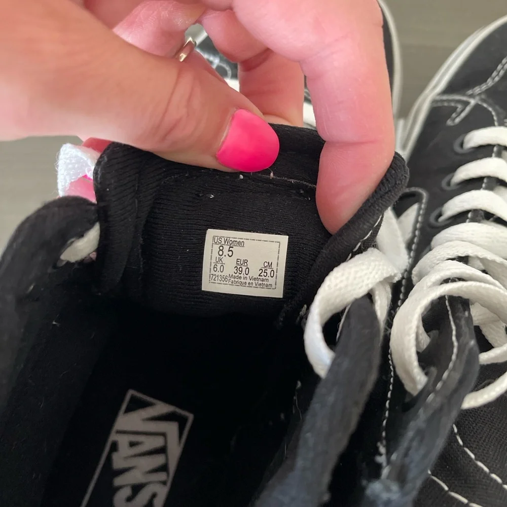 Sk8-Hi Tapered Stackform Shoe Size 8.5 - Picture 2 of 7